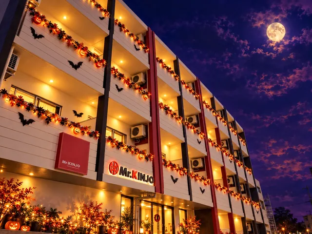 HOTEL KINJO 宮古島Happiness2 ファミリー館 812 外観（ハロウィンイメージ）